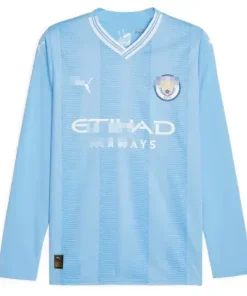 Manchester City Home Jersey Long Sleeve 2023 2024