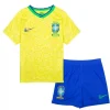 Brazil Kids Home Jersey 2022 2023