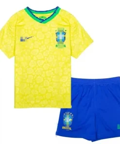 Brazil Kids Home Jersey 2022 2023