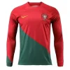 Portugal Home Jersey Long Sleeve 2022 2023